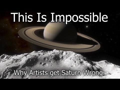 This Amazing View Of Saturn Is Impossible